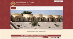 Desktop Screenshot of hoteldnd.com